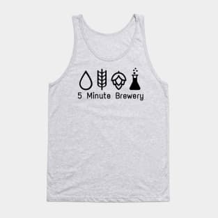 Water, Grain, Hops, and Yeast Logo Tank Top